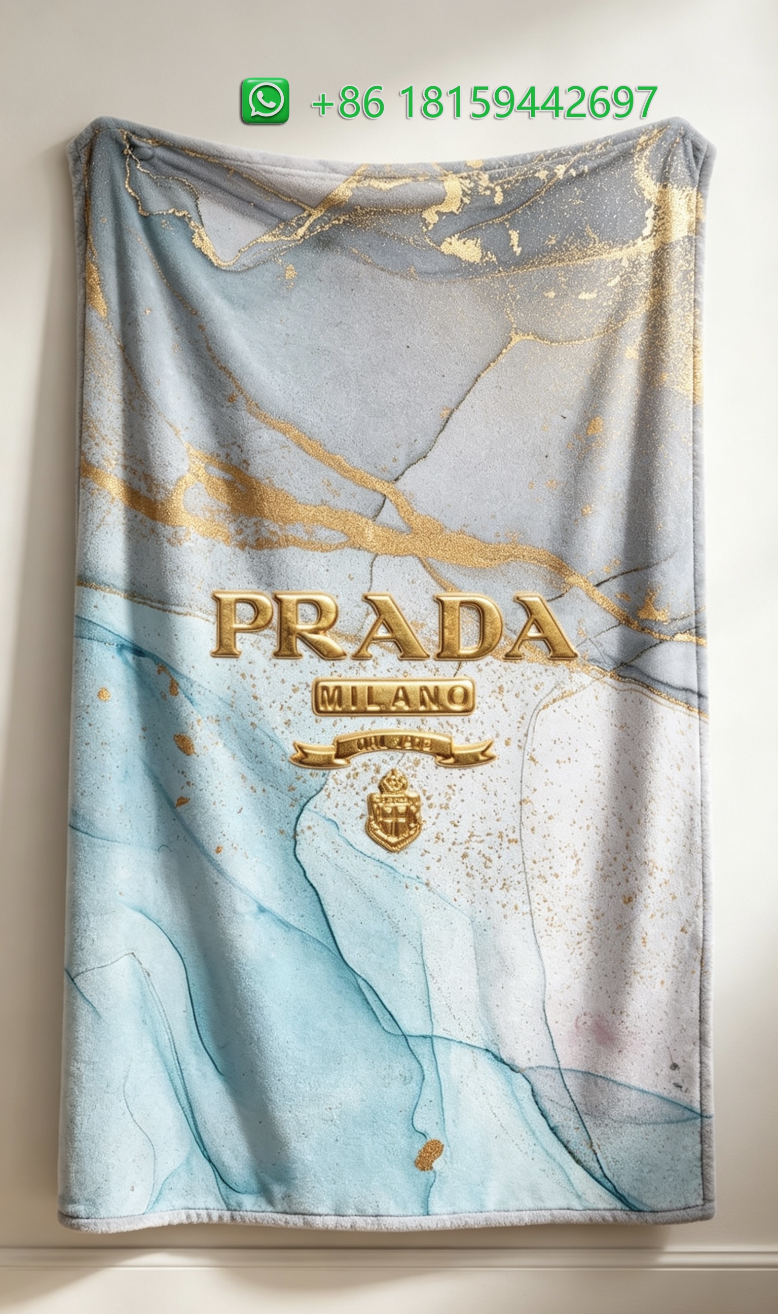 Prada Throw Blankets
